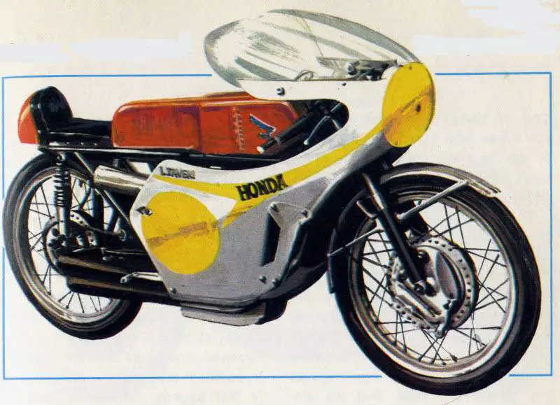 , Honda RC149 125cc cinco cilindros