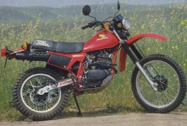 , 1982 Honda XL 250R