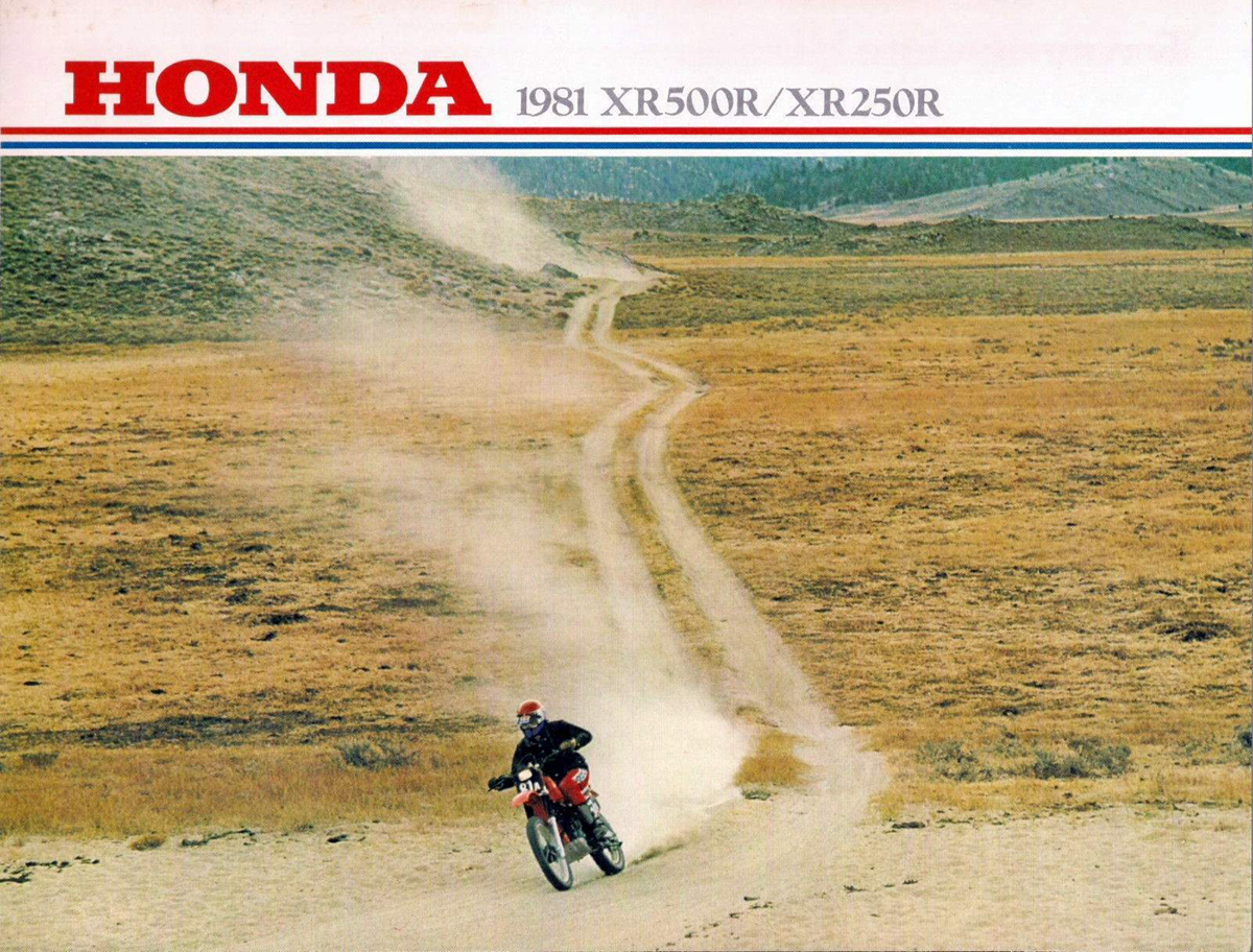 , 1981 Honda XR 250R