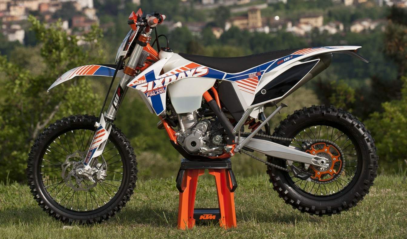 , 2012 KTM 350 EXC-F seis días