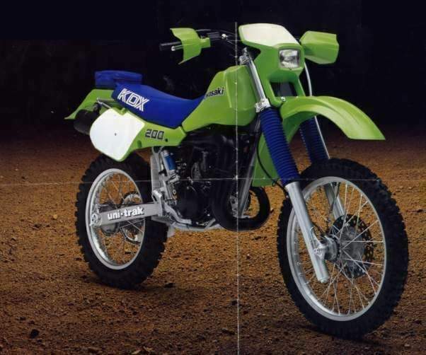 , 1984 Kawasaki KDX 200