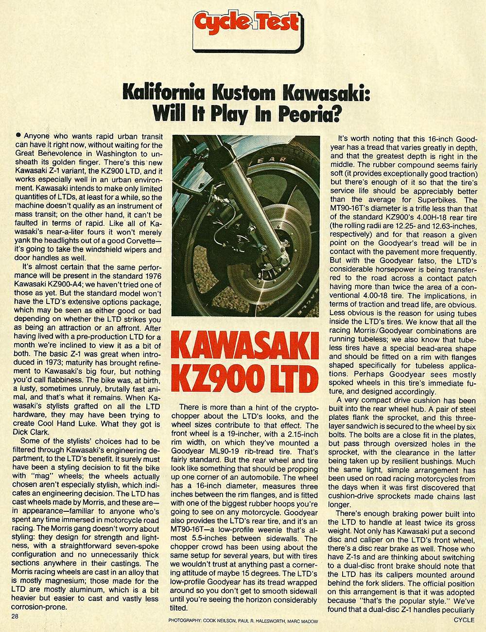 , Kawasaki Z 900LTD