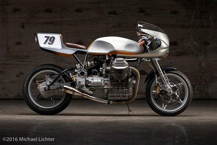 , Moto Guzzi G5 Coffee Racer en Stasis Motorcycles