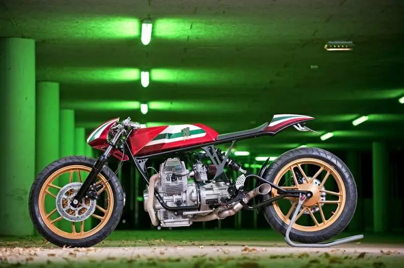 , Moto Guzzi V50 &#8216;Opal&#8217; de Rno Cycles
