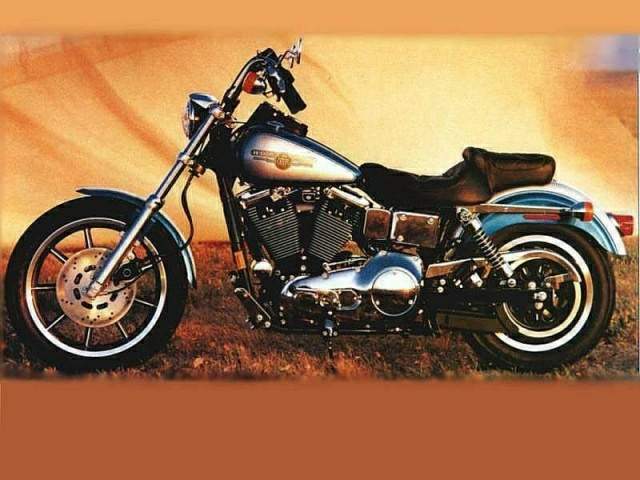 , Motociclista Harley Davidson FXDL Low King