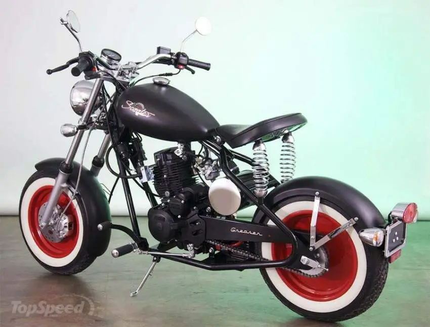 , Motocicleta mustang