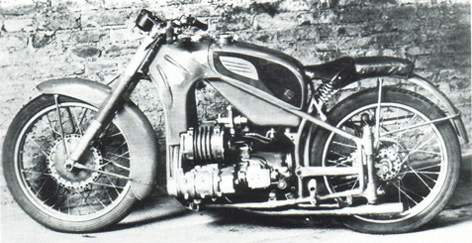 , NSU 350 sobrecargado 1939