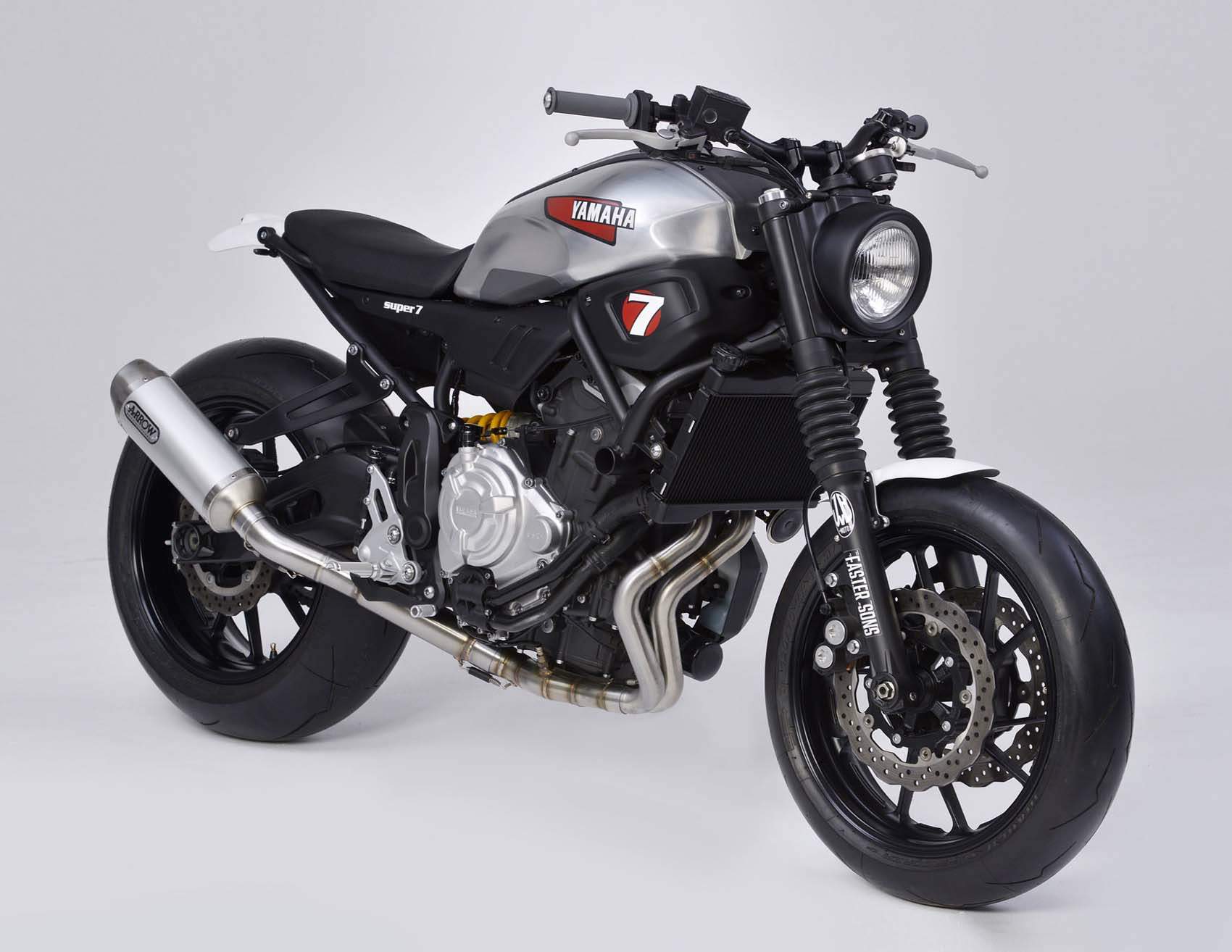 , Patio Yamaha XSR700 construido por JvB-moto