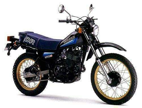 , Suzuki DR500S