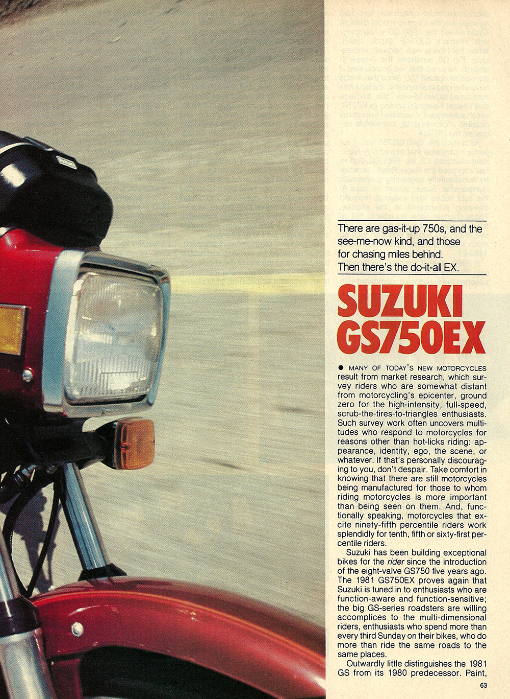 , 1982 Suzuki GSX 750E