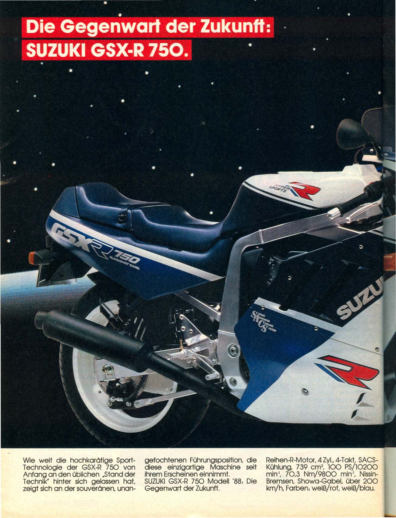 , Suzuki GSX-R750