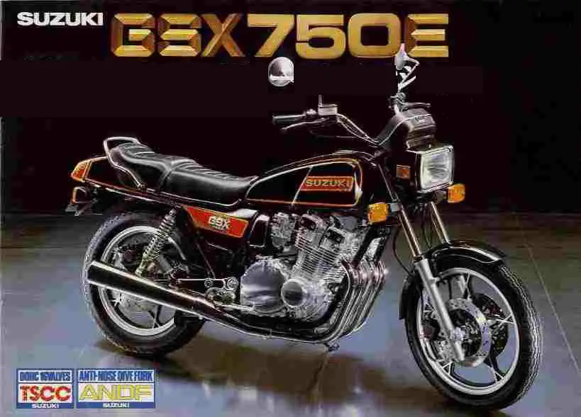 , 1981 Suzuki GSX 750E