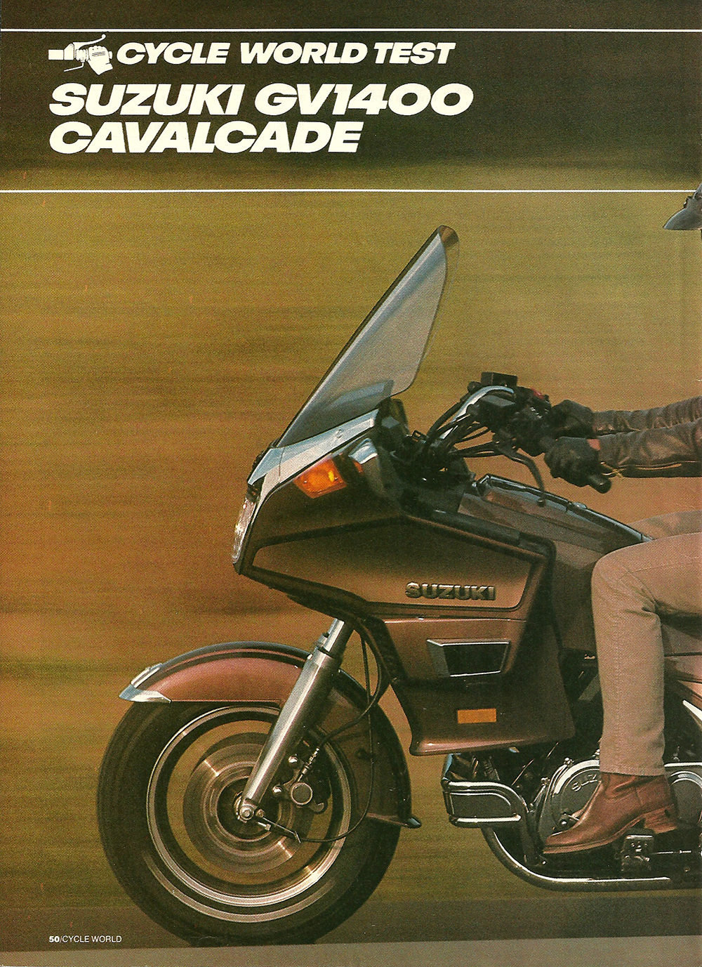 , 1985 Suzuki GV 1400LX Cabalgata