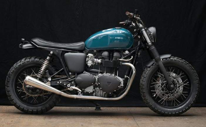 , Triumph Thruxton le Wrenchmonkees