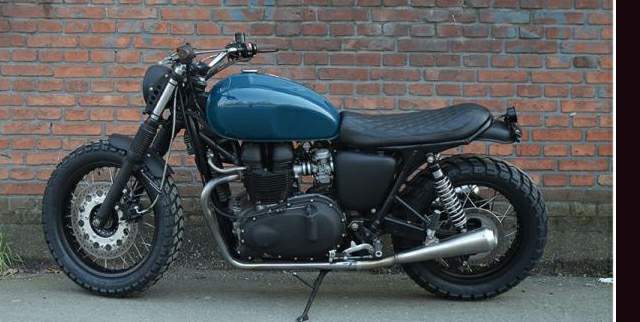 , Triumph Thruxton le Wrenchmonkees