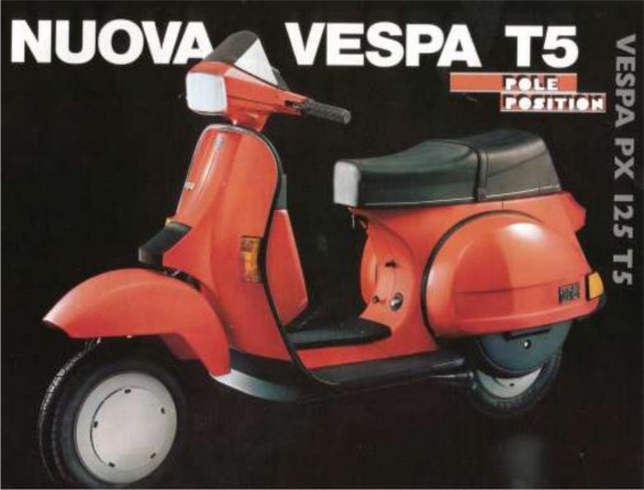 , Vespa PX 125 T5