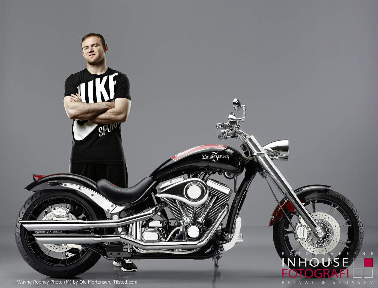 , Wayne Rooney diseñó una bicicleta Lauge Jensen personalizada