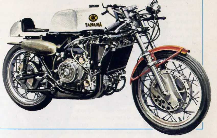 , Yamaha 125-250 cuatro cilindros 196