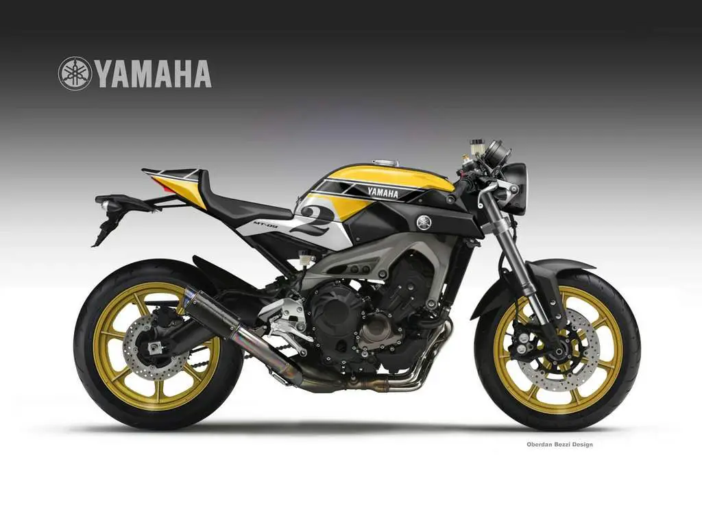, Yamaha MT-09 Serie «Faster Sons» de Oberdan Bezzi