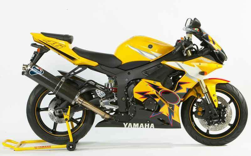 , Réplica de la Yamaha YZF-600 R6 Rossi “R46” de 2005