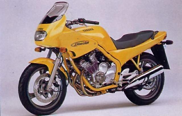, 1992 &#8211; 1997 Desvío de Yamaha XJ 600S