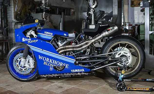 , Yamaha Yard construyó la XSR700 &#8216;Custom Dragster&#8217; en Workhorse Speed ​​Shop