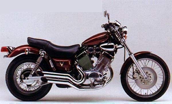Yamaha XV400 Virago lateral view