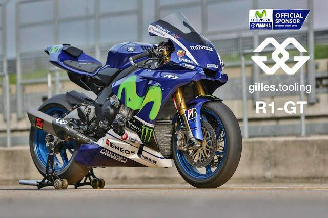 , Réplica Yamaha YZF-R1M GT MotoGP de Gilles Tooling
