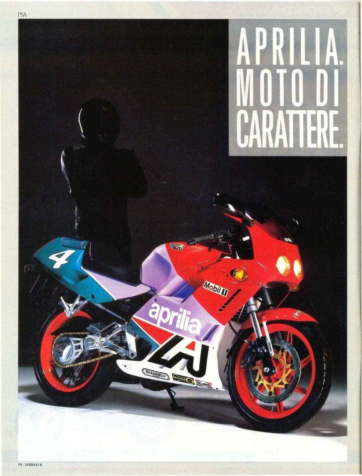 , Réplica Aprilia AF1 125 Sintesi