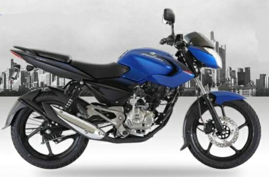 Bajaj Pulsar 135 LS en acción