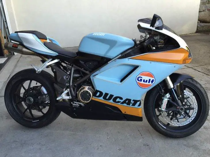 , Carreras permanentes Ducati 1098R Gulf