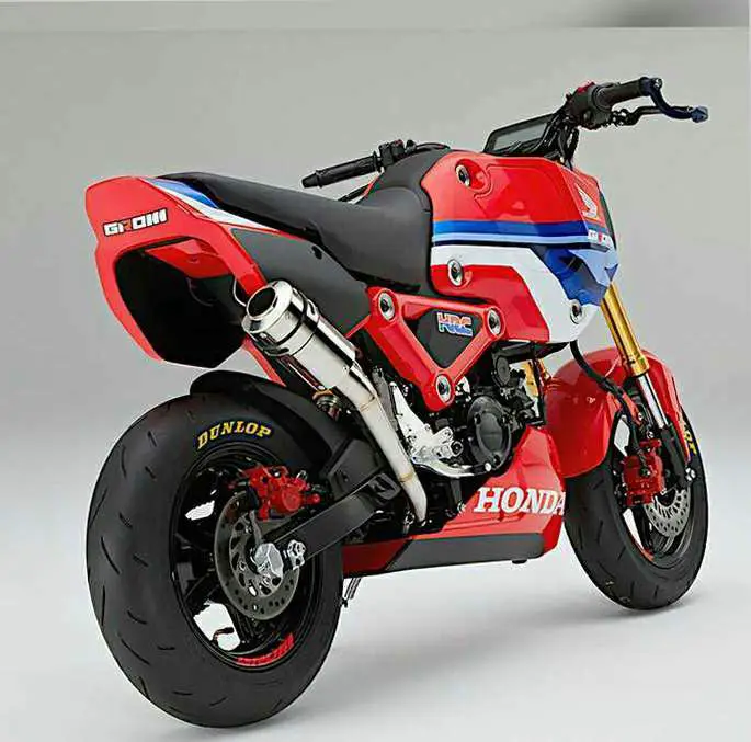 , Carrera de bicicletas Honda MSX 125 Grom HRC