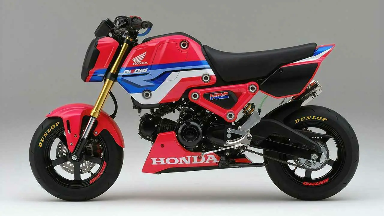 , Carrera de bicicletas Honda MSX 125 Grom HRC