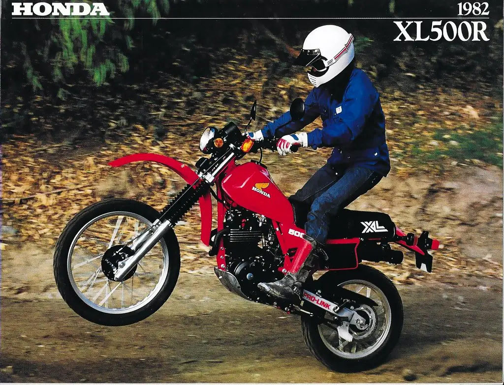 , 1982 Honda XL 500R