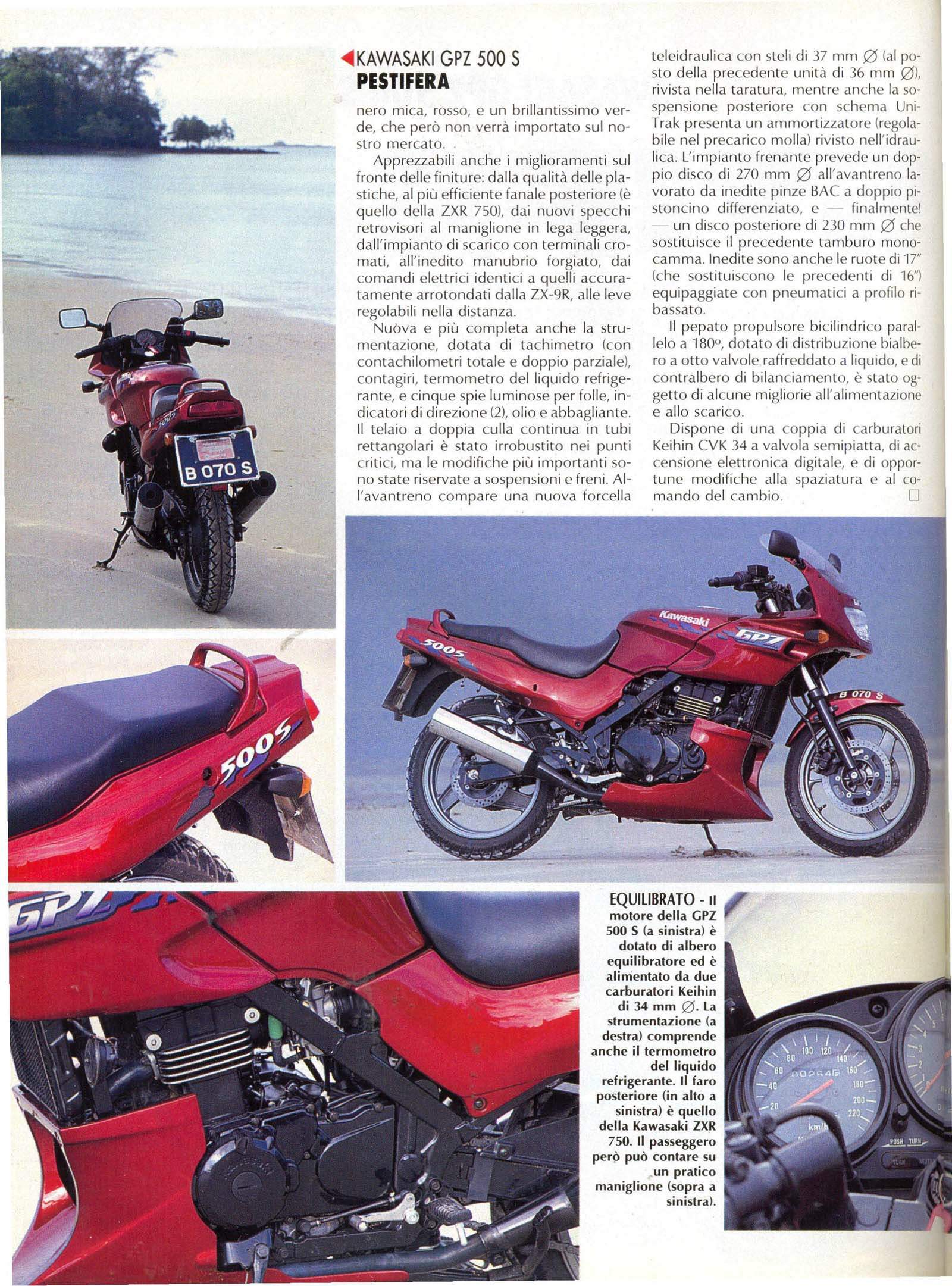 , Juego Kawasaki EX500 Ninja