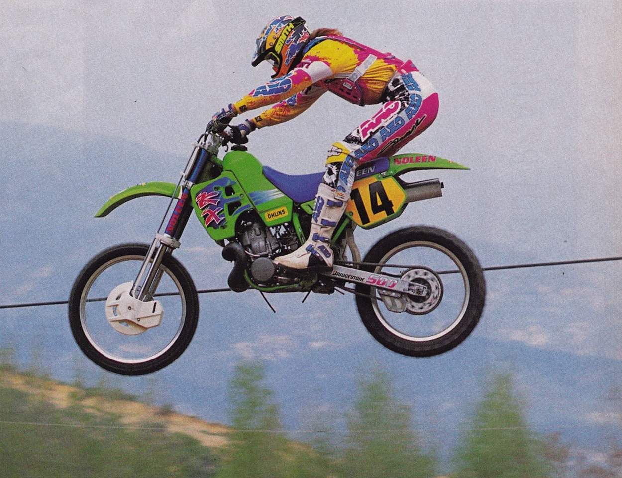 , 1991 &#8211; 1992 Kawasaki KX 500