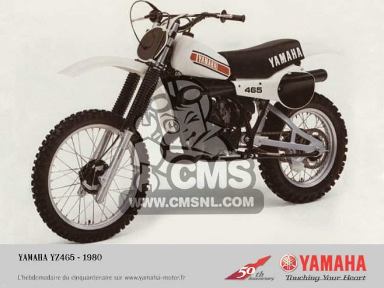 , 1980 Yamaha YZ 465